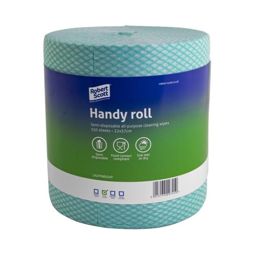 Jay Cloth Centrefeed Roll 350sh         Green