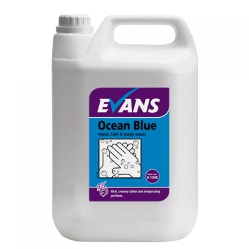 Evans Ocean Blue                        Hair & Body Wash                        A159