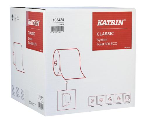 Katrin Classic System 800 Eco           Toilet Roll                             103424