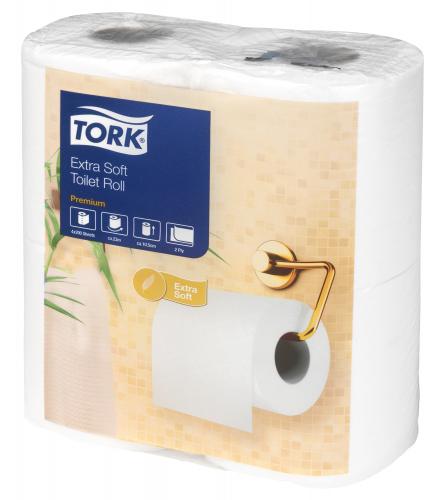 Tork Extra Soft Premium Toilet Roll     - 2 Ply White                           100120