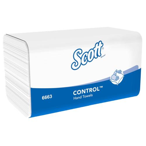 Scott Performance Towel 6663            1ply White