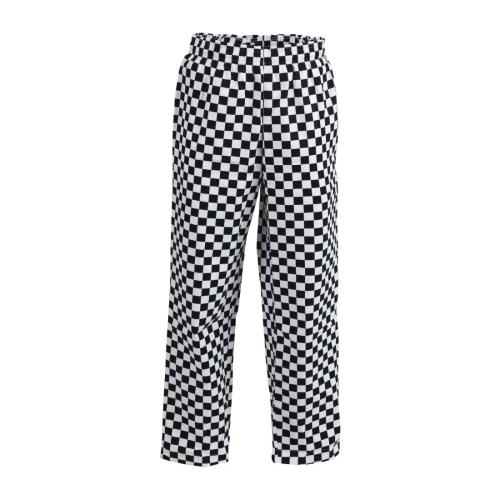 Whites Easy Trouser Big Black Check - Size L