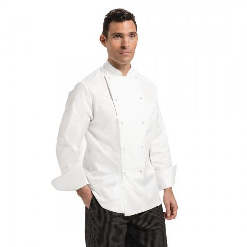 Chef Works Madrid Egyptian Cotton Chef Jacket - Size 46 (B2B)