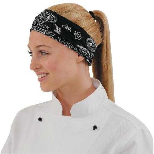 Buff Headwear Black Cashmere