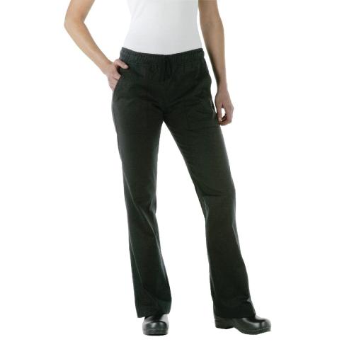 Chef Works Ladies Executive Chef Trousers (WBLK) - Size 3XL