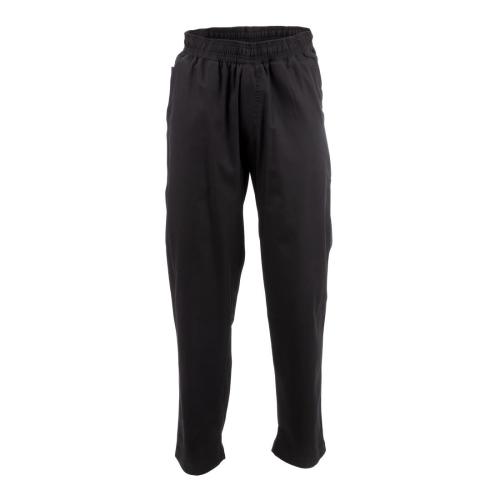 Chef Works Unisex Better Built Baggies Black (BSOLBLK) - Size 3XL (B2B)