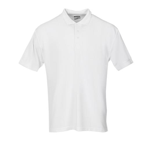 Unisex Polo Shirt White L