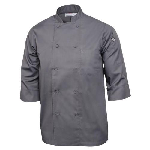 Chef Works Chef Jacket Grey - Size L