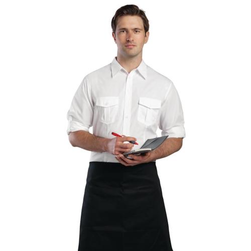 Chef Works Male Pilot Shirt White - Size XL