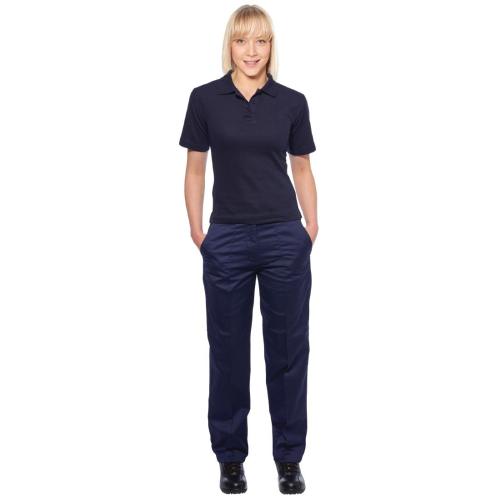 Ladies Polo Navy Blue - Size L