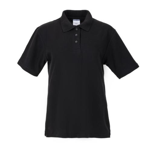 Ladies Polo Black - Size L