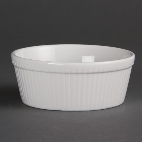 Olympia Whiteware Round Pie Dish - 53x134x134mm (Box 6)