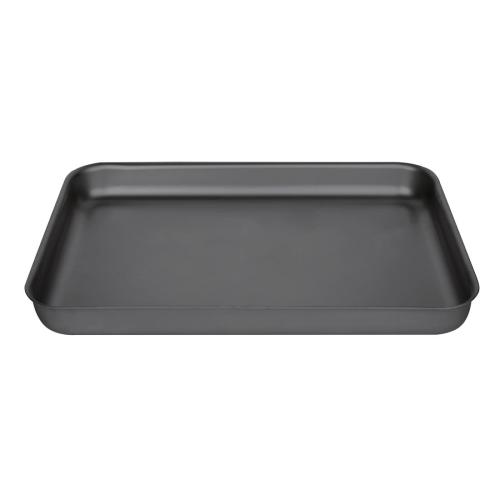 Vogue Bakewell Pan Hard Anodised - 370x220x40mm 14 1/2x10 1/2x1 1/2"