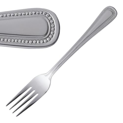 Olympia Bead Dessert Fork St/St (Box 12)