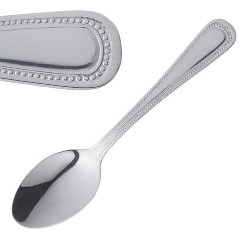 Olympia Bead Tea Spoon St/St (Box 12)