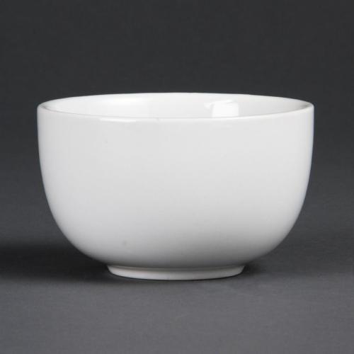 Olympia Whiteware Open Sugar Bowl - 200ml 6.76fl oz (Box 12)