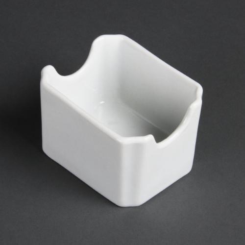 Olympia Whiteware Sugar Packet/Sachet Holder - 70x90mm (Box 6)