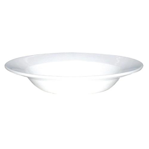 Alchemy White Rimmed Soup Bowl - 9 1/2" (Box 12)