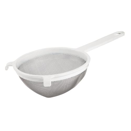 Strainer St/St Medium Mesh Plastic - 14cm