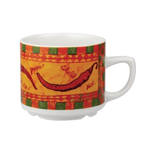 Salsa Maple Teacup 7oz (Box 24) (Direct)