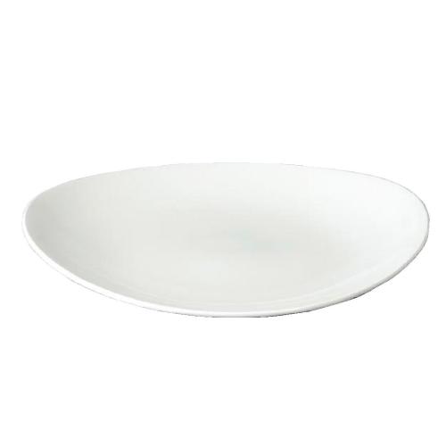 White Oval Coupe Plate - 12 1/2" (Box 12) (Direct)