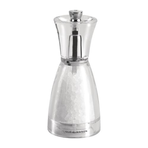 Cole & Mason Pina Acrylic Salt Mill - 125mm