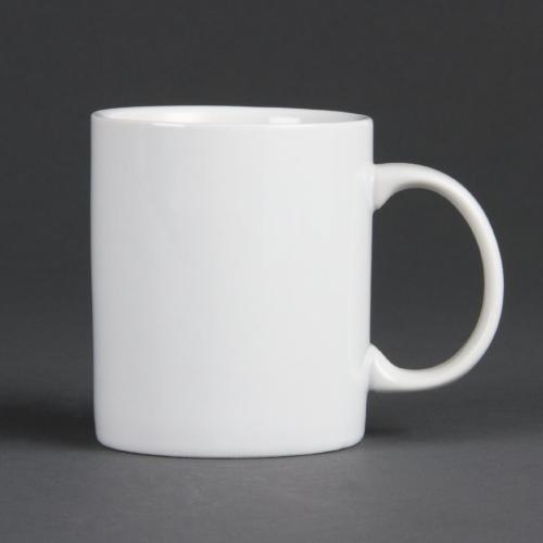 Olympia Whiteware Standard Mug - 284ml 9.6fl oz (Box 12)