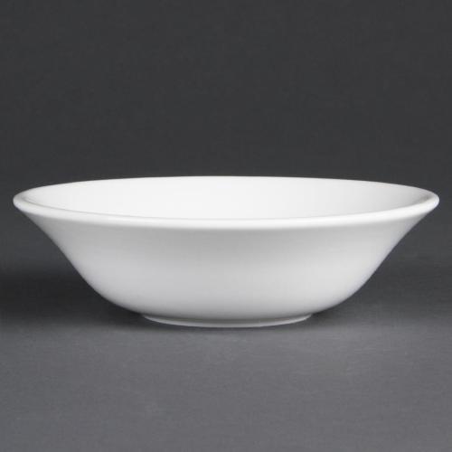 Olympia Whiteware Oatmeal Bowl - 150mm (Box 12)