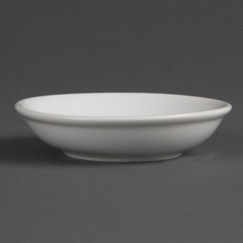 Olympia Whiteware Soy Dish - 100mm (Box 12)