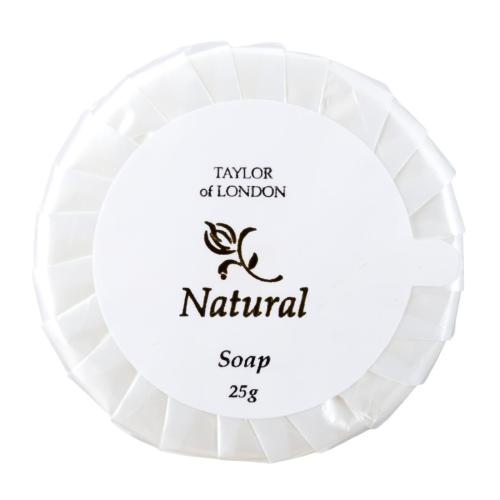 Natural Tissue Pleat Soap - 25g (Pack 100)