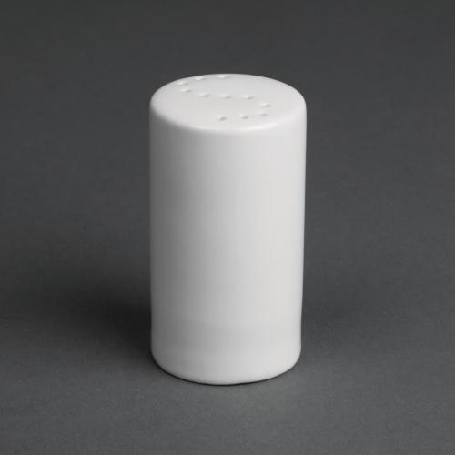 Olympia Whiteware Salt Shaker - 80mm (Box 12)