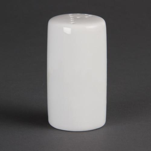 Olympia Whiteware Pepper Shaker - 80mm (Box 12)