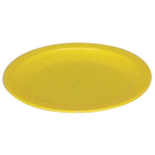 Olympia Kristallon PC Plate Yellow - 230mm 9" (Box 12)