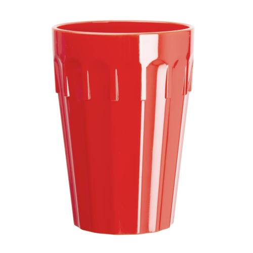 Olympia Kristallon PC Tumbler Red - 260ml 8.8fl oz (Box 12)