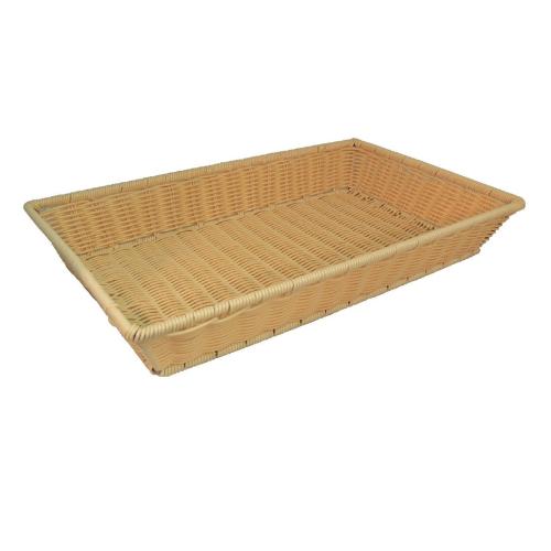 Polypropylene Rattan Basket - GN 1/1 530x325x80mm (Basket Only) (B2B)