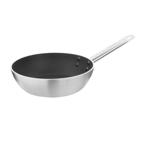 Vogue Non-stick Induction Saute Pan Teflon Platinum Plus - 240mm 9 1/2"