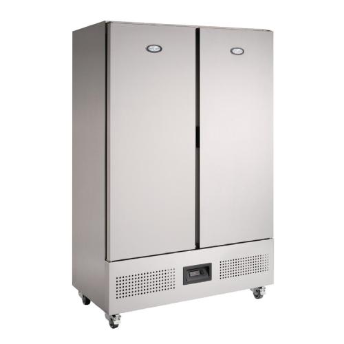 Foster Slimline 2 Door 800Ltr Freezer Cabinet R404a (StSt Ext Alu Int) (Direct)