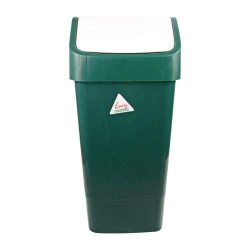 Scot Young Swing Top Bin Green