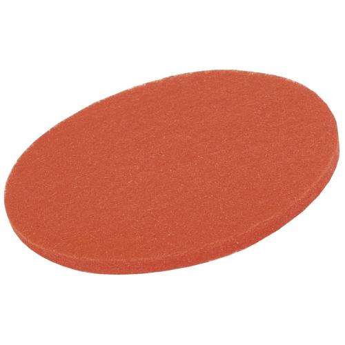 Scot Young Spray Buffing or Light Scrubbing Floor Pad Red - 17" (Pack 5)