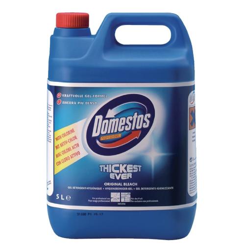 Domestos Professional Original Bleach - 5Ltr (Pack 4)