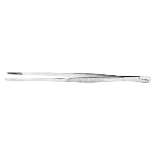 Round Tip Tweezer Tongs St/St - 300mm