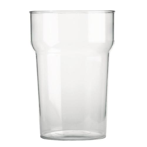 Polycarbonate Nonic Stacking Pint Glass - 20oz CE (Box 48)