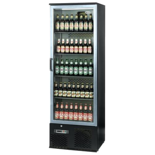 Infrico Full Height Back Bar Chiller Single Door Charcoal with Alu Door (Direct)