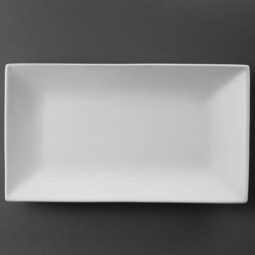 Olympia Whiteware Serving Rectangular Platter - 310x180mm (Box 2)