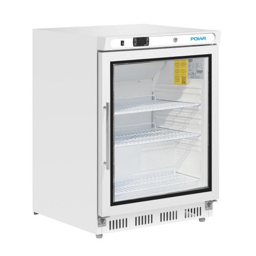 Polar C-Series Under Counter Display Fridge White - 150Ltr