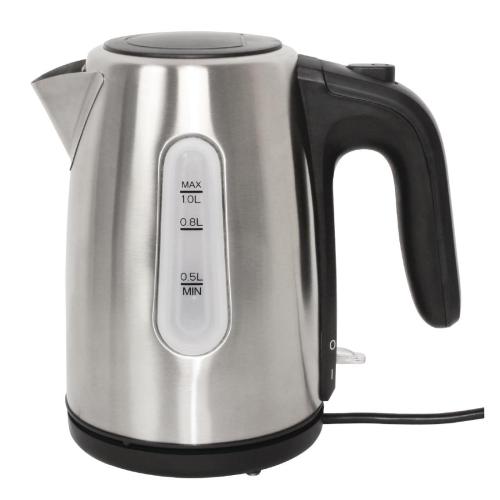 Caterlite Stainless Steel Hotel Room Kettle - 1Ltr