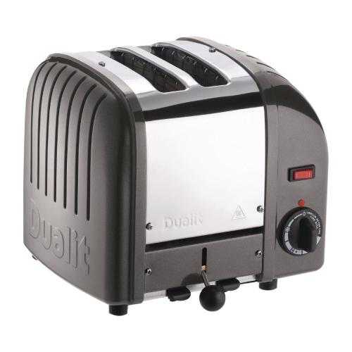 Dualit 2 Slice Vario Toaster Metallic Charcoal