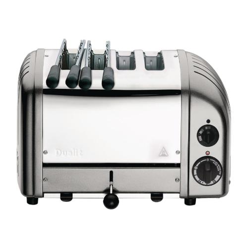 Dualit 2x2 Combi Vario Toaster Metallic Silver