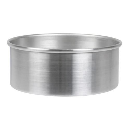 Cake Tin Loose Base Aluminium - 203mm 8"