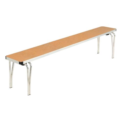 Gopak Contour Stacking Bench (Oak Effect) - 1830x254x432mm (Direct)